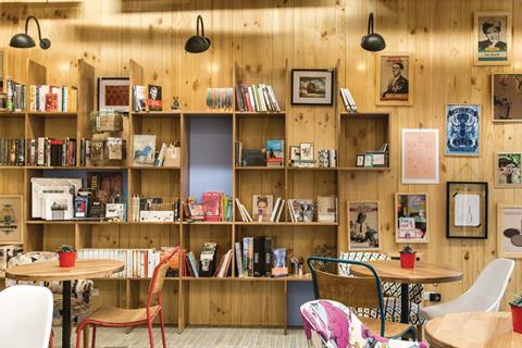 9¾ Bookshop & Café in the Colombian city of Medellin